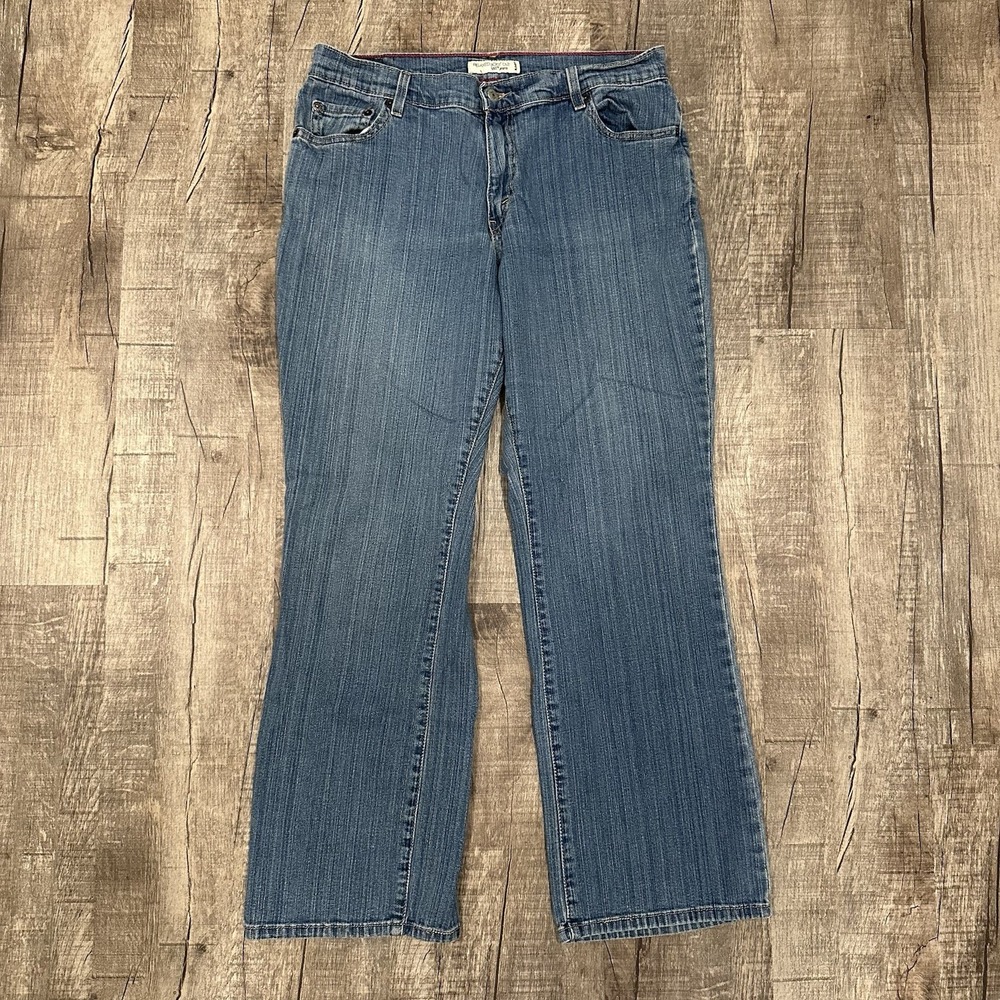 Levi's‎ Vintage 550 Relaxed Bootcut Jeans Mid Rise Women's 14 Short Y2K Denim
